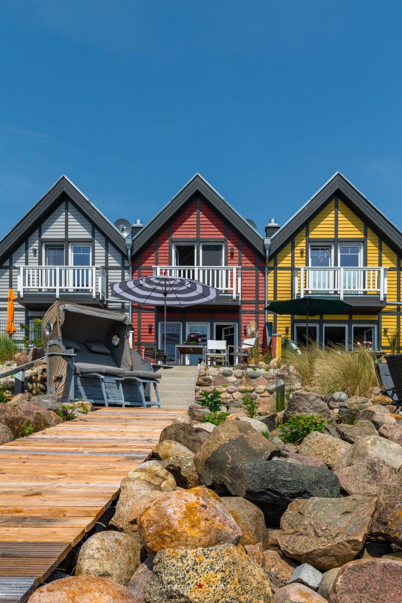 Ferienhaus Auszeit Olpenitz Buitenkant foto